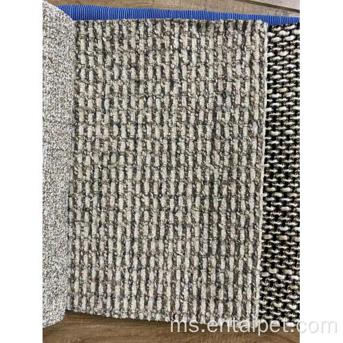 Saham jalur mendatar promosi Jacquard Plain Fabric